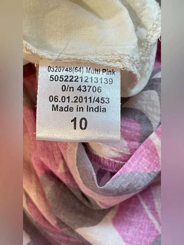 (Y2K) Jane Norman Maxi Drees size 10 Pink - Image 8