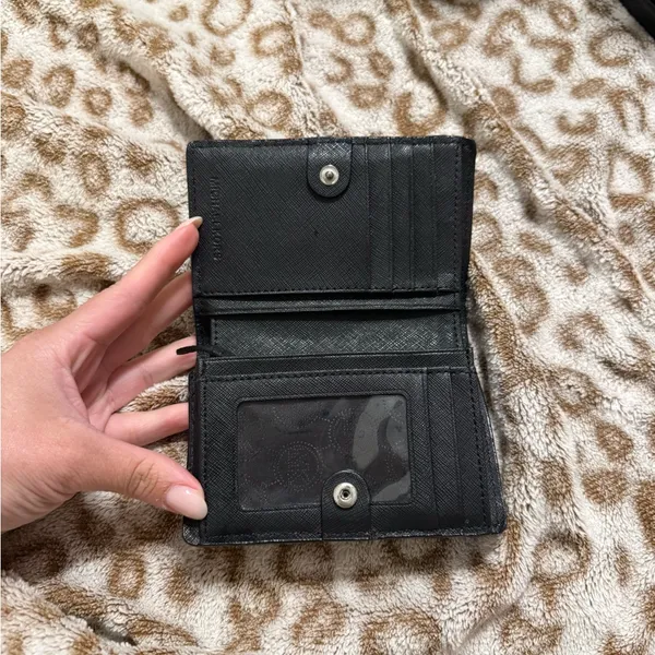 Michael Kors Black Leather Wallet - Image 3