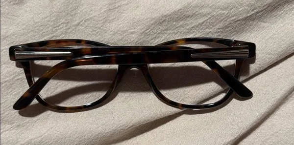 Versace Tortoise Shell Eyeglasses - Image 7
