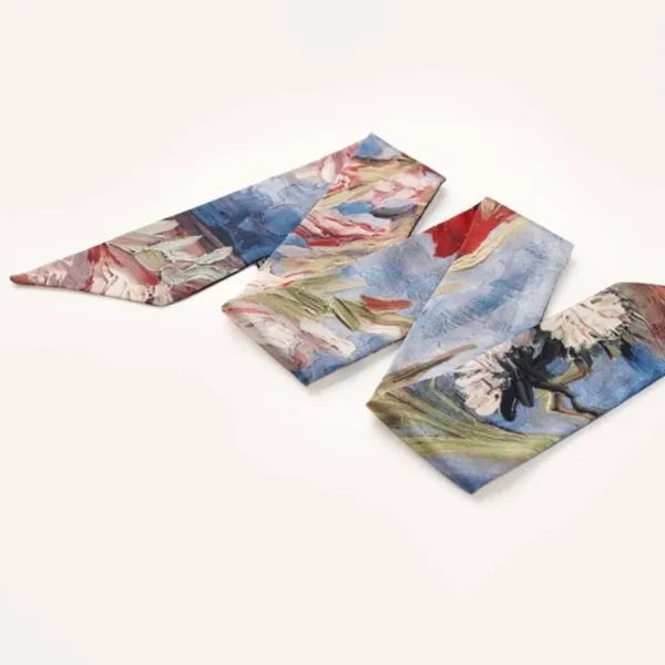 Thin Purse Scarf / Hairband / Scarf - #632 / 5 for $70 - Image 3
