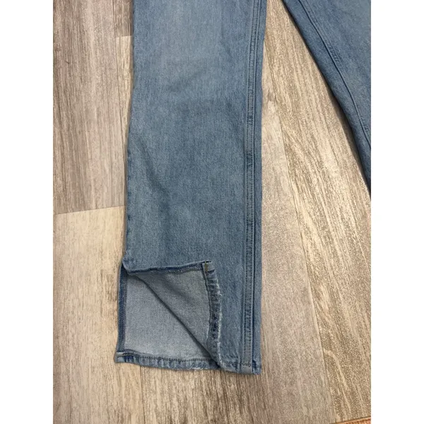 Abercrombie & Fitch The 90s Straight Ultra High Rise Light Wash Jeans Size 26 2S - Image 4
