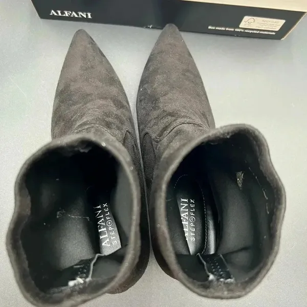 Alfani Bambey Black Ankle Boots - Image 4