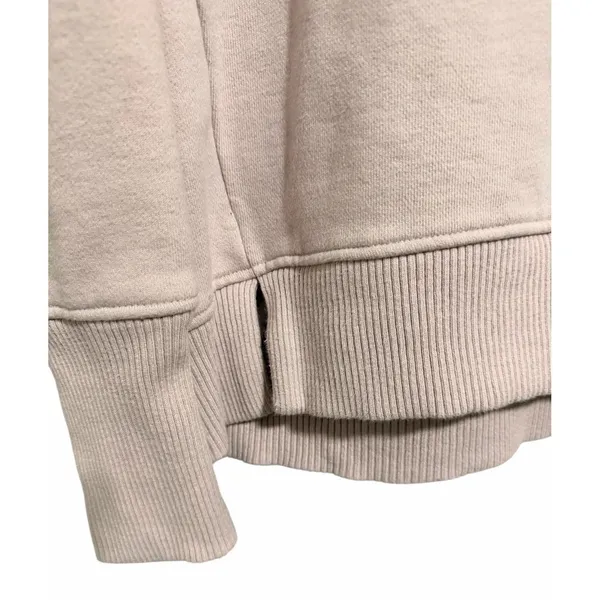Athleta Funnel Neck Sweatshirt Faint‎ Pink Women's Size Medium - Image 7