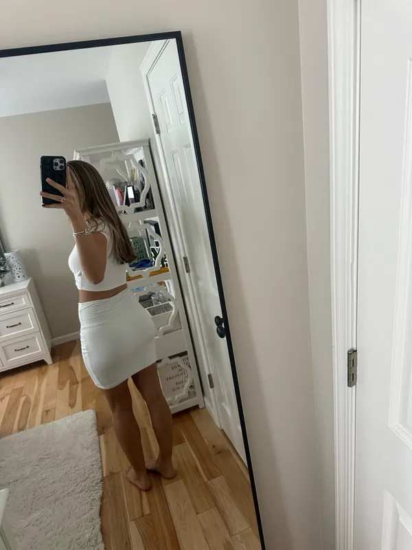 White Lulus Two-Piece Set - Image 2