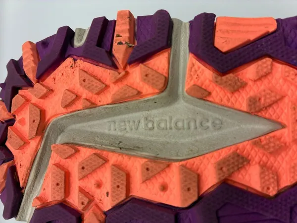 New Balance All Terrain Womens Running Shoes 8 Black Purple Mesh 412 V3 TechRide - Image 12