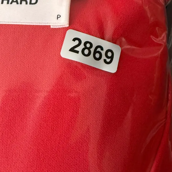 Amanda Uprichard Maxi Dress Ruffle Sleeve‎ Wrap Red Dress Party Cocktail Size P - Image 10