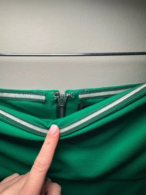 NBD Lost Paradise Strapless Midi Dress Kelly Green - Image 3