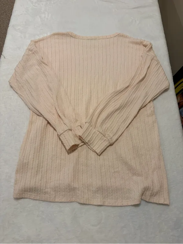 Heimish USA Cable Knit Drop Shoulder Sweater - Image 2