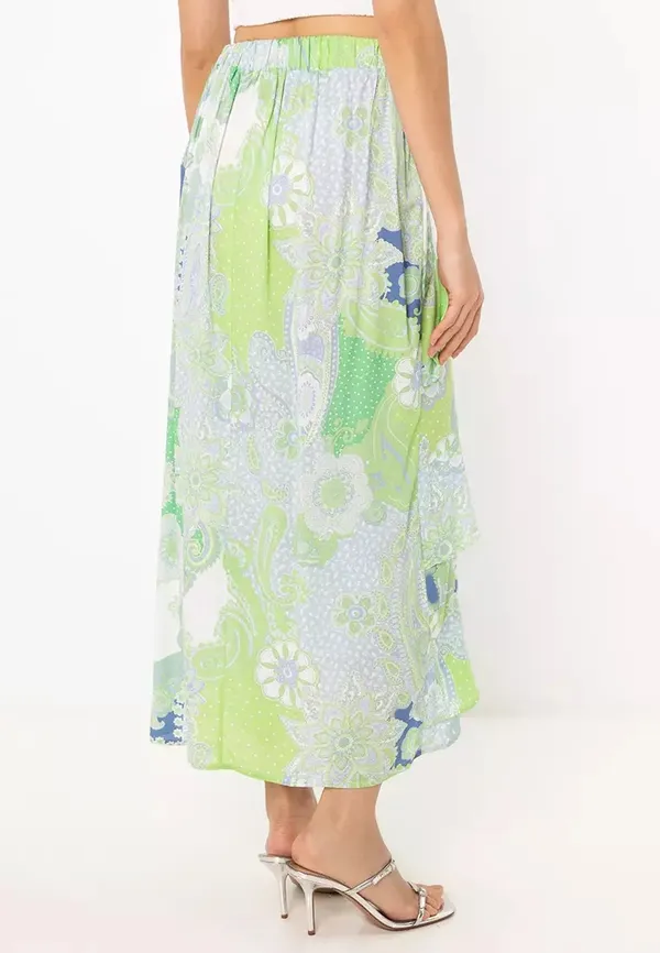 ASOS green ruffle skirt - Image 5