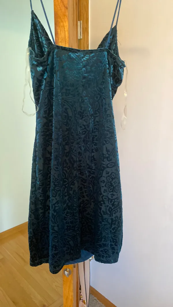 Windsor Mini Dress Blue - Image 3