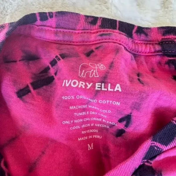 Ivory Ella tie dye top M - Image 2