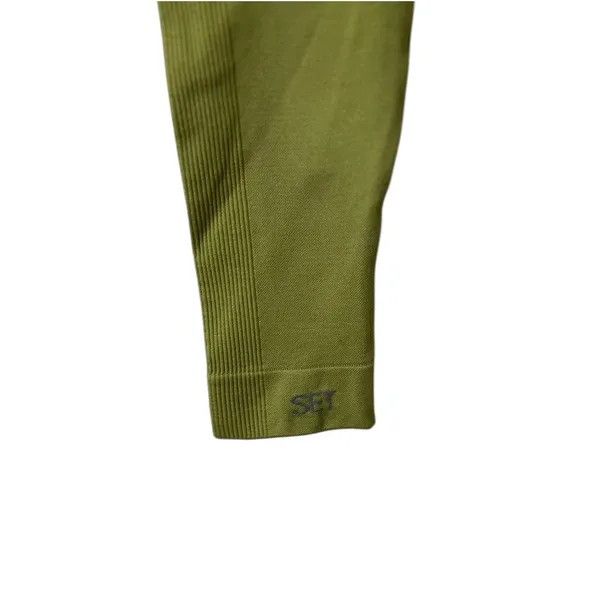 SET ACTIVE Sculptflex Seamless Lime Green Leggings - Image 3