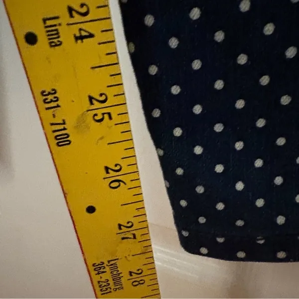 Seven7 Polka Dot Skinny Denim Size 6 Excellent‎ Unused Condition - Image 4