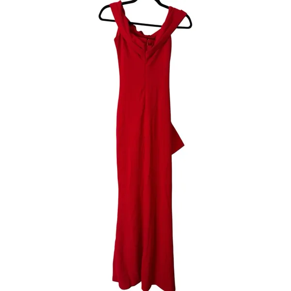 NWT Babyboo Joyce Maxi Dress Red Size Small - Image 5