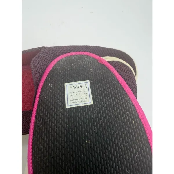 Rothy’s the original slip on sneaker purple shade women’s 9.5 comfort casual - Image 4