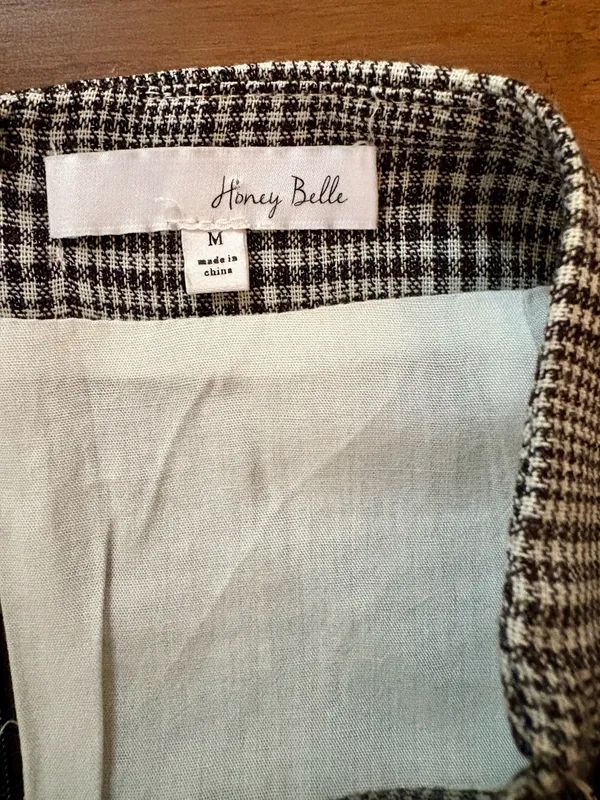 Honey Belle Plaid skirt - Image 3