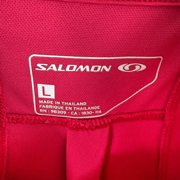 Salomon Women's Pink Athletic Tank Top Shirt‎ ACTiLiTE Size Large - Image 5