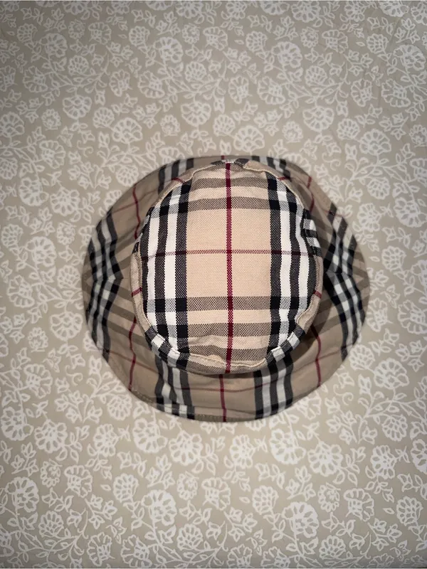 Burberry Plaid Bucket Hat - Image 2