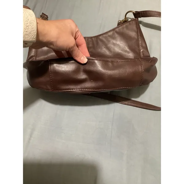 Frye and Co Brown Hobo Bag Purse Crossbody Shoulder Bag Everyday Casual - Image 4