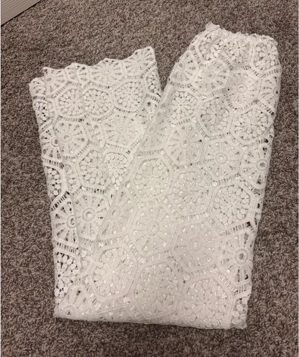 SheIn White Beach Skirt - Image 4