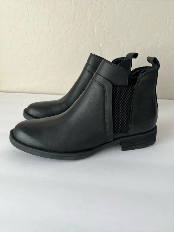 Born Brenta leather Chelsea Boots black 6.5 - Image 4
