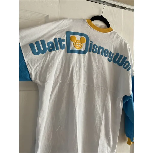Disney World Vault Spirit Jersey Womens Size S White Castle 50th Cotton Top - Image 6