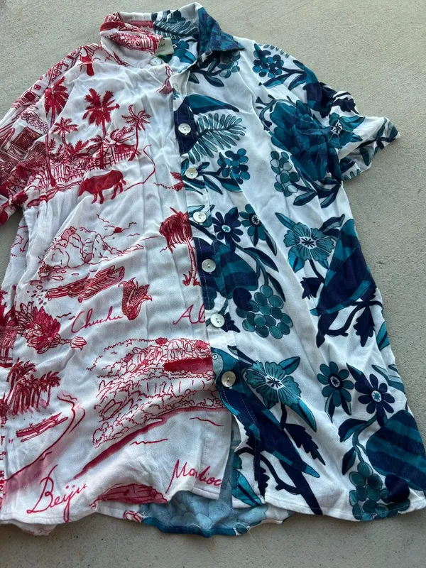 NEW Farm Rio Women’s Mixed‎ Prints Uni Shirt Size SMALL - Image 8