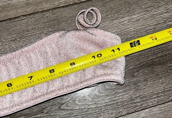 Triangl Mica Blush Sparkle Bikini Size xxs top XS bottom - Image 8