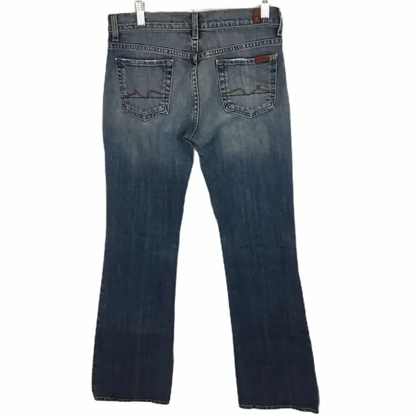 7 for All Mankind Boy Cut Button Fly Jeans 26 - Image 3