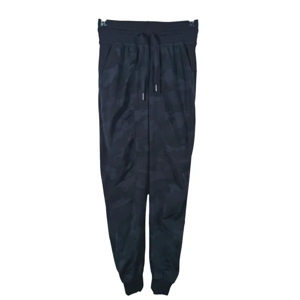 Lululemon Dance Studio Mid Rise Jogger Pants Womens Size 2 Black Camo Athletic - Image 2