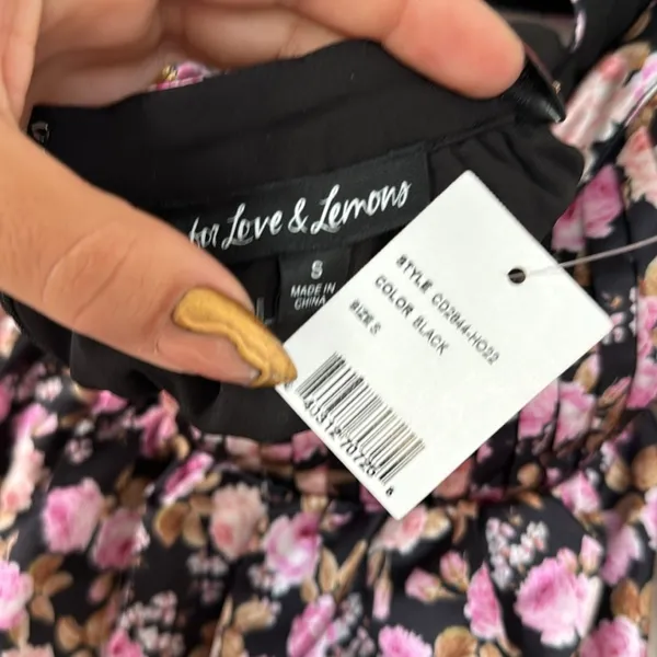 NEW For Love and Lemons Kate Long Sleeve Dress - Image 3