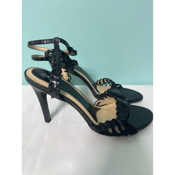 CARLOS BY CARLOS‎ SANTANA Women's Elle Heeled Sandals Shoes Size8.5 S-383 - Image 3