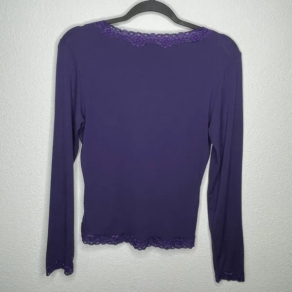 Banana‎ Republic Purple Top - Image 4