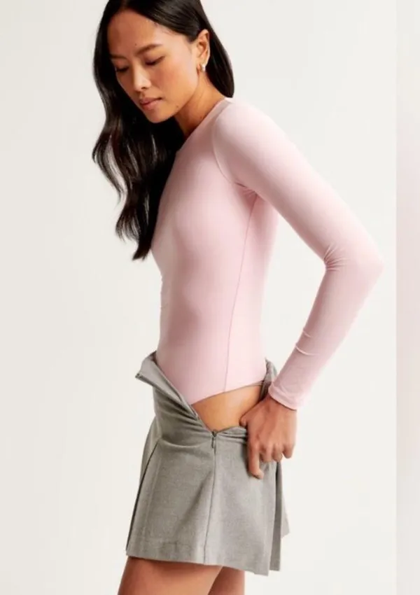 Abercrombie Pink Bodysuit - Image 2