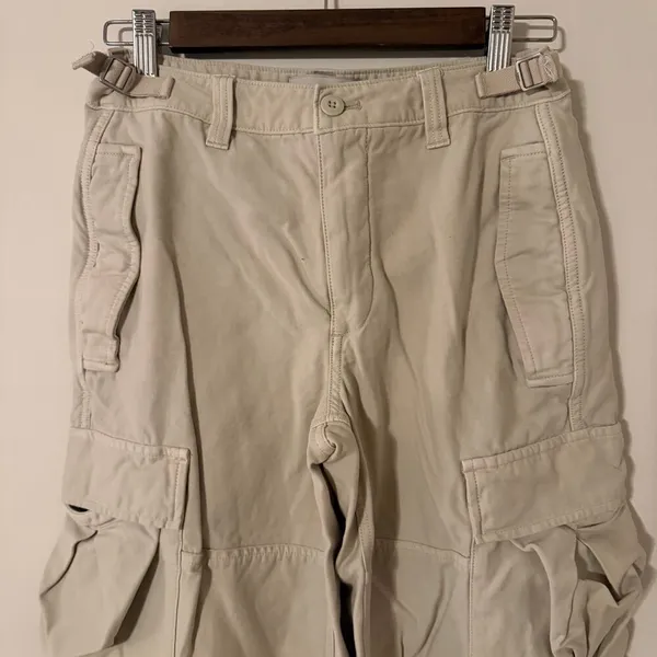 Aritzia TNA Supply Cargo‎ Pant 90s Y2K Baggy Loose Cargo Pant 100% Cotton Size 2 - Image 4