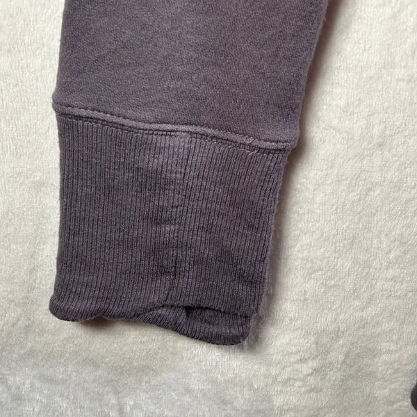 Athleta Womens‎ Purple Gray Open Front Drape Cardigan Long Sleeve Pockets - Image 6