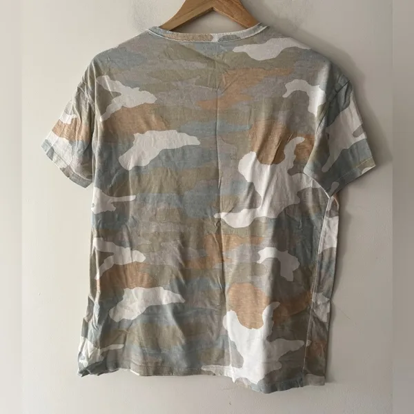 Aerie Oversized Sunwashed Desert Camo Short Sleeve‎ Tee - Image 3