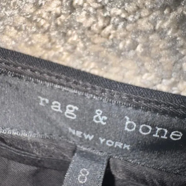 Rag-bone Women's Black and Navy Trousers - Image 2