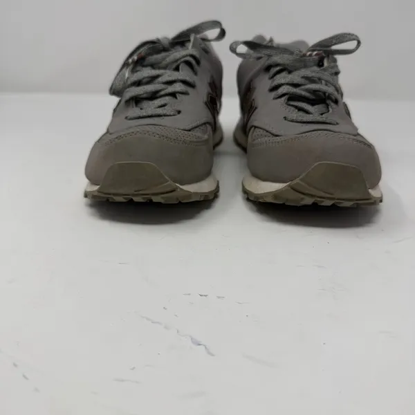 New Balance 574 Sneaker Grey Copper Metallic Women Size 7.5 - Image 9