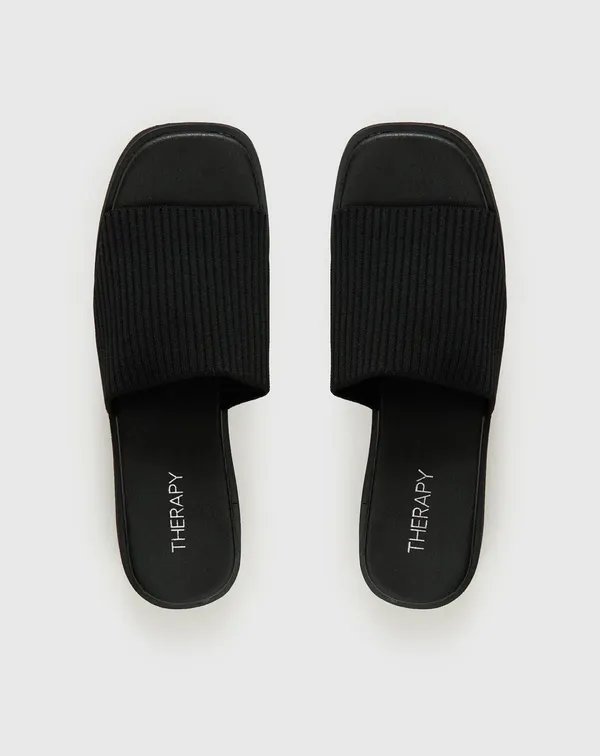 Therapy Nawty Princess Polly Sandals Black - Image 3
