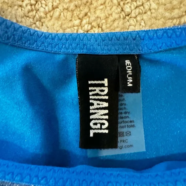 Blue Triangl Bikini S/M - Image 3