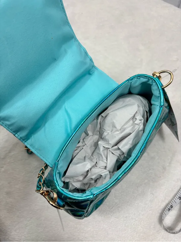 Disney Tinkerbell Character Handbag Quilted Mini Crossbody Bag NEW - Image 9