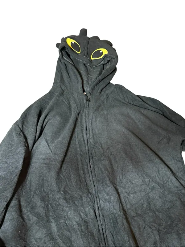 Adult Cartoon Toothless Pajamas Animal Cosplay Women Christmas Costume XL - Image 2