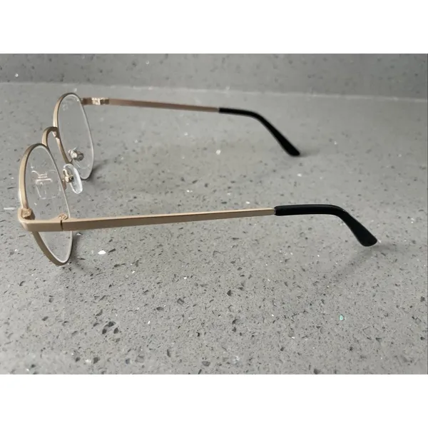 Eyebuydirect St Michel S 48-19-140 C4 Gold Metal Eyeglasses FRAMES ONLY Round - Image 3