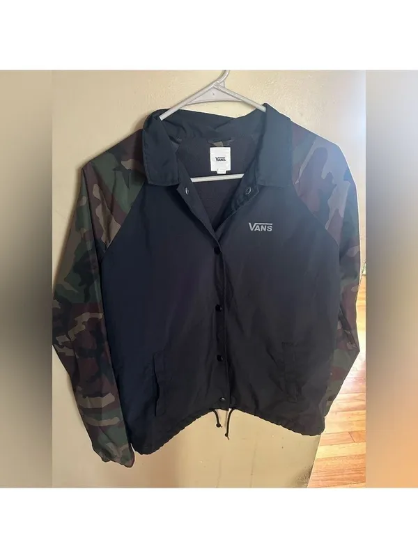 Vans Thanks Coach Jacket Camo - Image 6