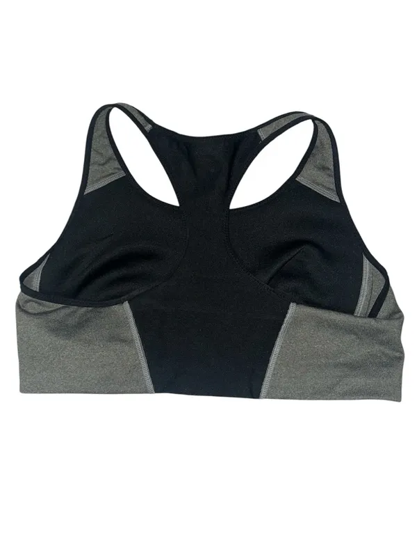 Women's Nike Victory Shape Grey/Black High Support Non Padded Sports Bra - Image 2