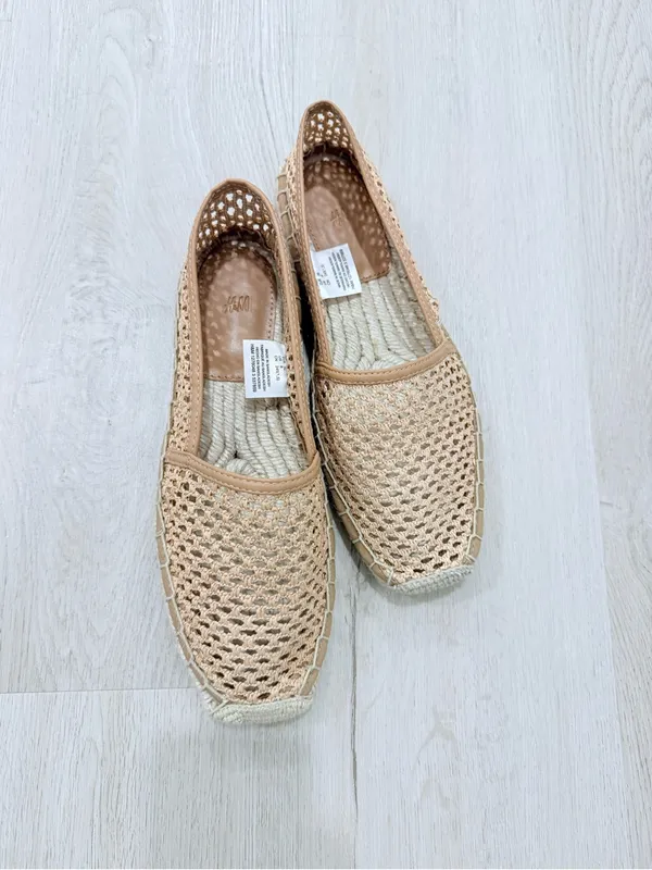 H&M Crochet Espadrille Slip-On - Brown - Image 4