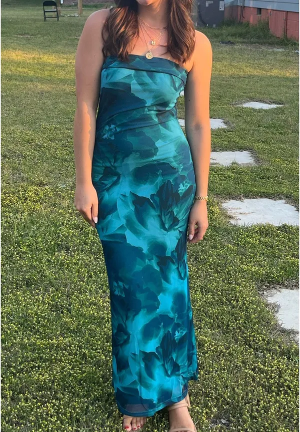 PRETTYGARDEN strapless maxi dress - Image 2