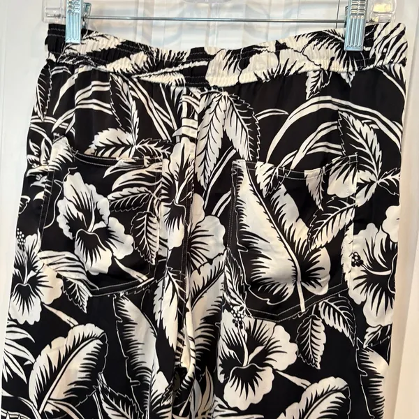 Polo Ralph‎ Lauren Black And White Pants Size Small - Image 5