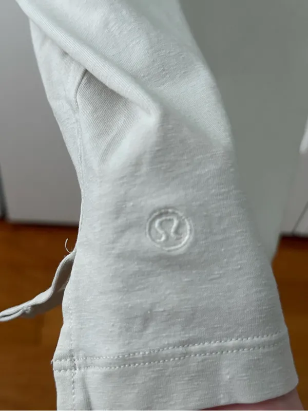 Lululemon Classic-Fit Cotton-Blend Tank in White - Image 5
